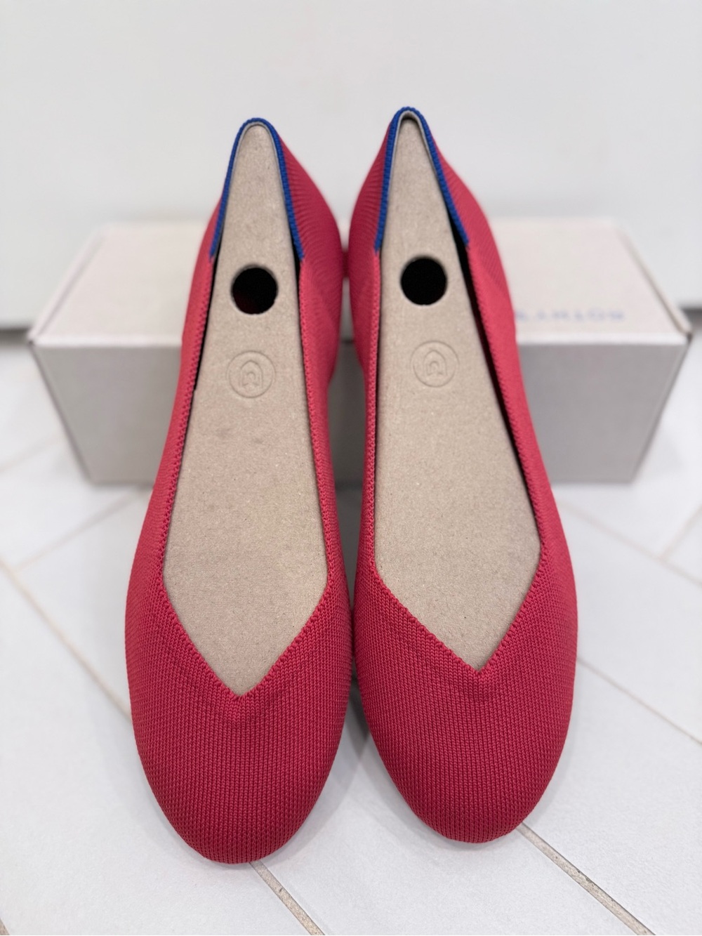 Rothy’s The Daily Flat in Bright Red